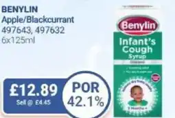 Bestway BENYLIN Apple/Blackcurrant offer
