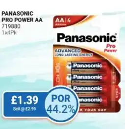 Bestway Panasonic pro power AA offer