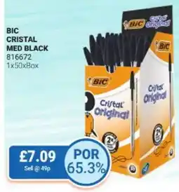 Bestway Bic cristal med black offer