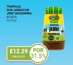 Bestway Tropical sun jamaican jerk seasoning offer
