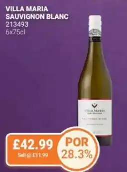 Bestway Villa maria sauvignon blanc offer