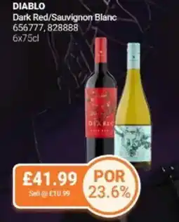 Bestway DIABLO Dark Red/Sauvignon Blanc offer