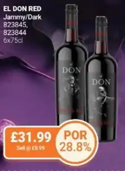 Bestway EL DON RED Jammy/Dark offer