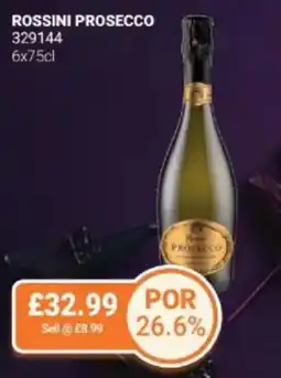 Bestway Rossini prosecco offer