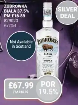 Bestway Zubrowka biała 37.5% offer