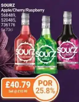 Bestway SOURZ Apple/Cherry/Raspberry offer