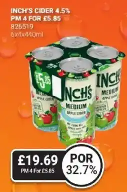 Bestway Inch's cider 4.5% offer
