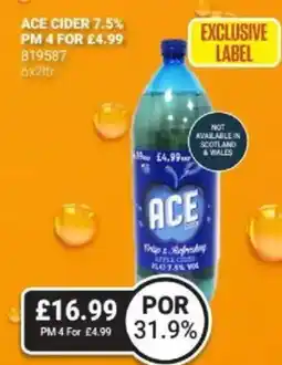 Bestway Ace cider 7.5% offer