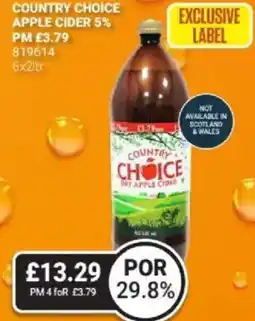 Bestway Country choice apple cider 5% offer