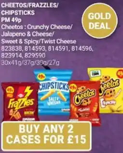Bestway CHEETOS/FRAZZLES/ CHIPSTICKS offer