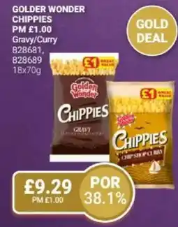 Bestway GOLDER WONDER CHIPPIES Gravy/Curry offer
