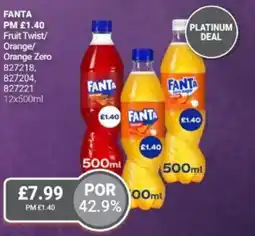 Bestway FANTA Fruit Twist/ Orange/ Orange Zero offer