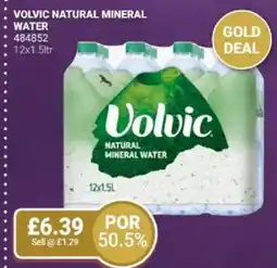 Bestway Volvic natural mineral water offer