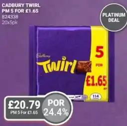 Bestway Cadbury twirl offer