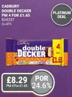Bestway Cadbury double decker offer