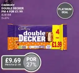 Bestway Cadbury double decker offer