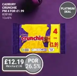 Bestway Cadbury crunchie offer