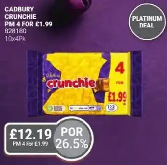 Bestway Cadbury crunchie offer
