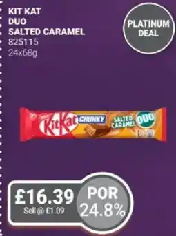 Bestway Kit kat duo salted caramel offer