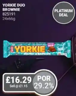 Bestway Yorkie duo brownie offer