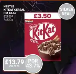 Bestway Nestle kitkat cereal offer