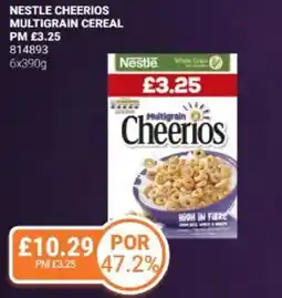 Bestway Nestle cheerios multigrain cereal offer
