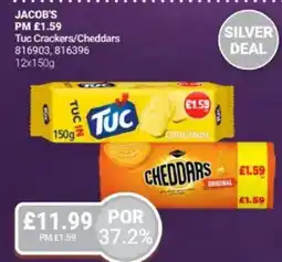 Bestway JACOB'S Tuc Crackers/Cheddars offer