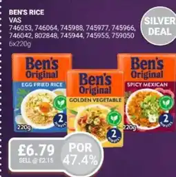 Bestway Ben's rice offer