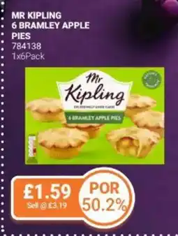 Bestway Mr kipling 6 bramley apple pies offer