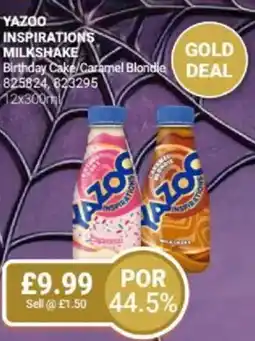 Bestway YAZOO INSPIRATIONS MILKSHAKE Birthday Cake/Caramel Blondie offer
