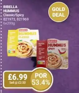 Bestway RIBELLA HUMMUS Classic/Spicy offer