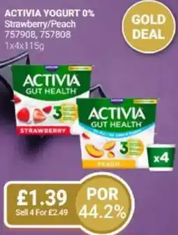 Bestway ACTIVIA YOGURT 0% offer