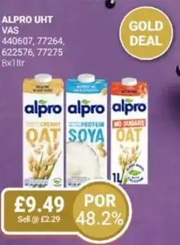 Bestway Alpro uht offer