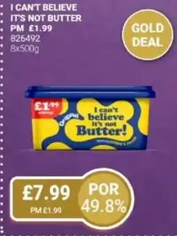 Bestway I can't believe it's not butter offer