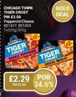 Bestway Chicago town tiger crust offer