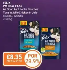 Bestway FELIX Tuna in Jelly/Chicken in Jelly offer