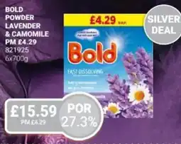 Bestway Bold powder lavender & camomile offer