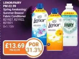 Bestway LENOR/FAIRY Spring Awakening/ Summer Breeze/ Fabric Conditioner offer