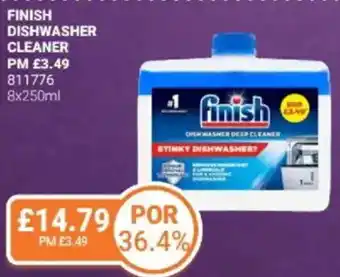 Bestway Finish dishwasher cleaner offer