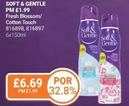 Bestway SOFT & GENTLE Fresh Blossom/ Cotton Touch offer