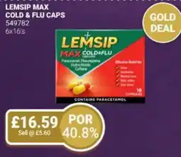 Bestway Lemsip max cold & flu caps offer