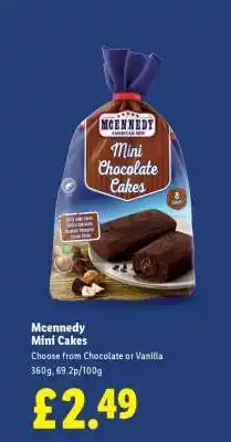 Lidl McEnnedy Mini Cakes offer