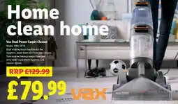 Lidl Vax Dual Power Carpet Cleaner offer