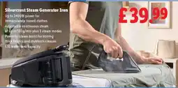 Lidl Silvercrest Steam Generator Iron offer