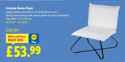 Lidl LIVARNO home Chair offer