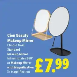 Lidl Cien Beauty Makeup Mirror offer