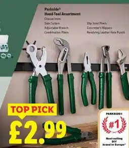 Lidl PARKSIDE Hand Tool Assortment offer