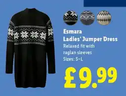Lidl Esmara Ladies' Jumper Dress offer