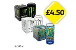 Londis Monster Original, Ultra, Juiced offer