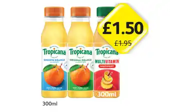 Londis Tropicana Smooth Orange, Original Orange, MultiVitamin offer